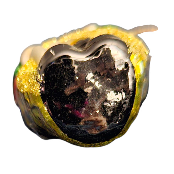 Thomas Pacconi Ornament 3" Jester with Bear Glass Christmas Decoration - Picture 6 of 6